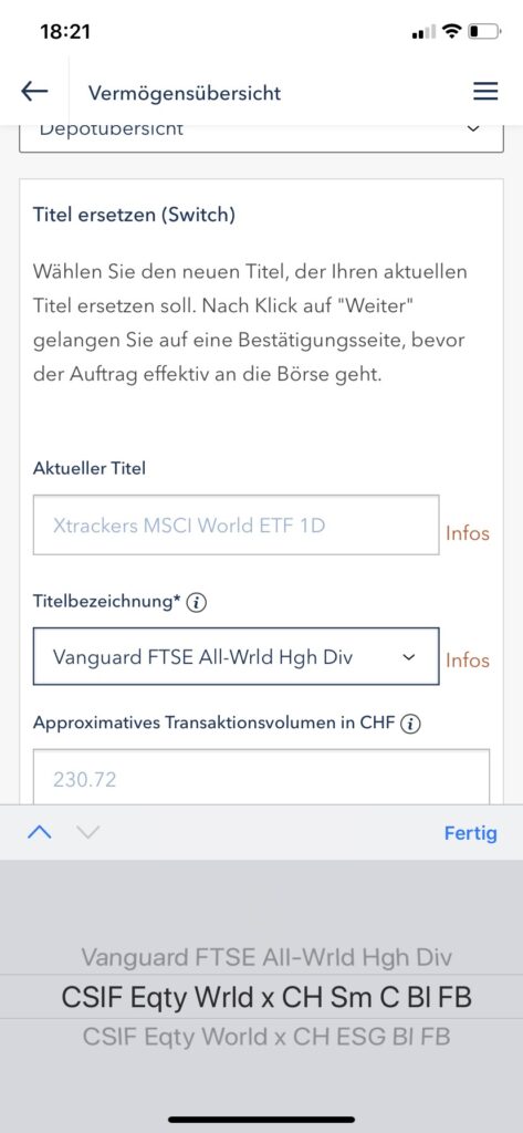 Schweizer Robo-Advisor