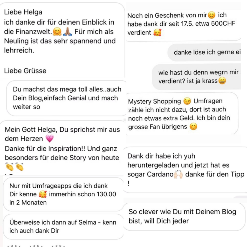 Finanzbloggerin Stories