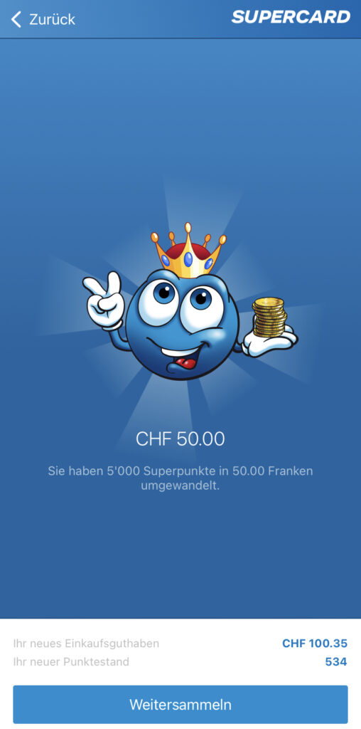 Coop Supercard Kreditkarte Erfahrungen