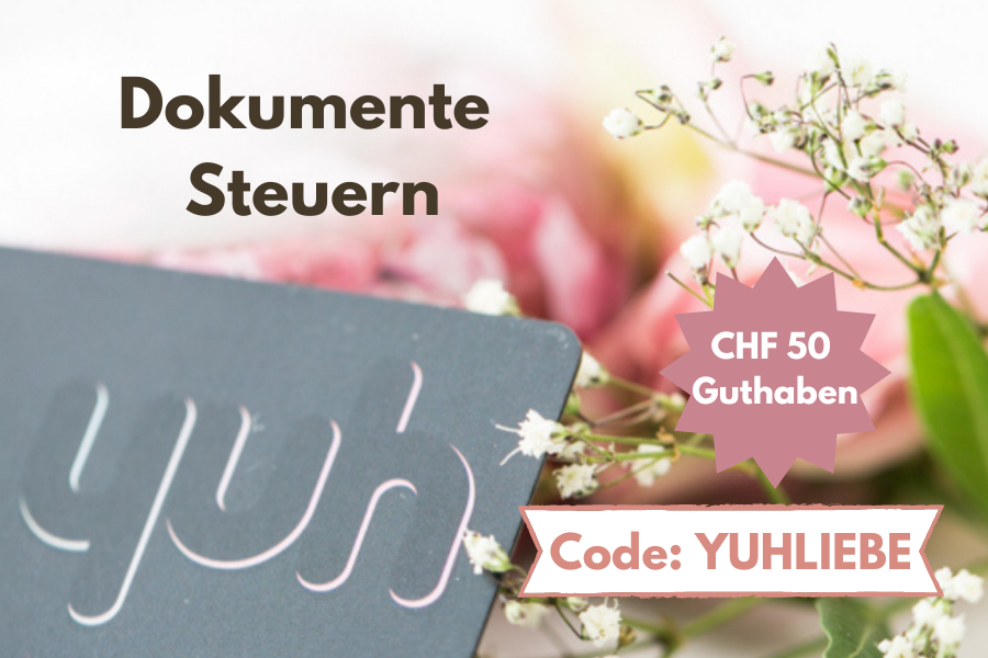 Yuh Steuerdokumente: Anleitung
