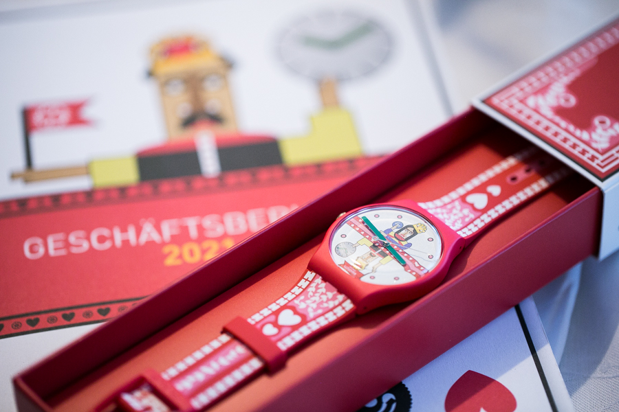 Swatch Aktionärs Uhr 2022