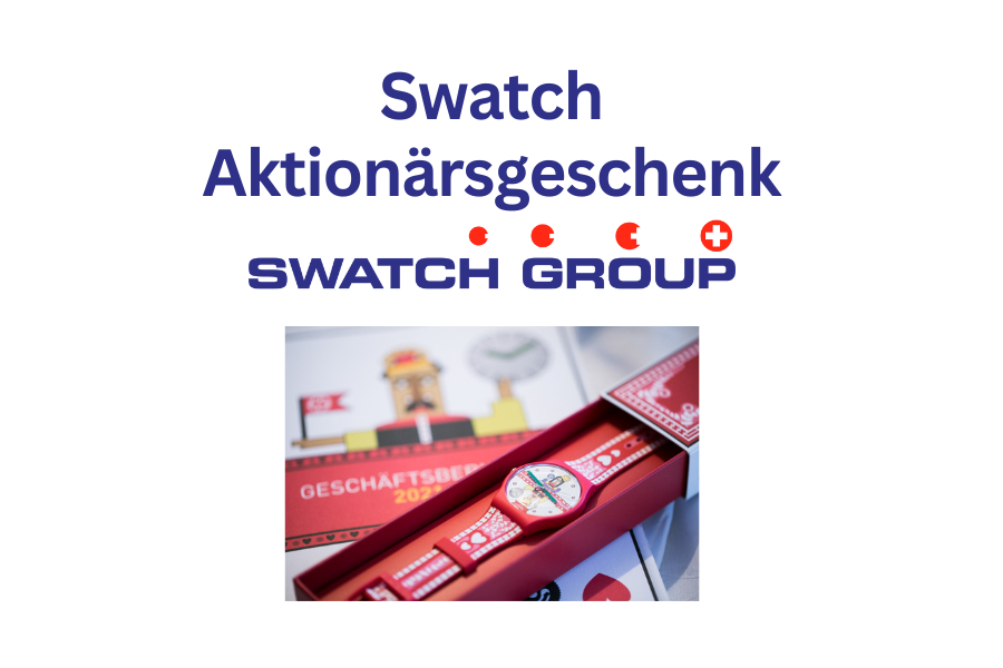 Aktionärsgeschenk Swatch Uhr 2026