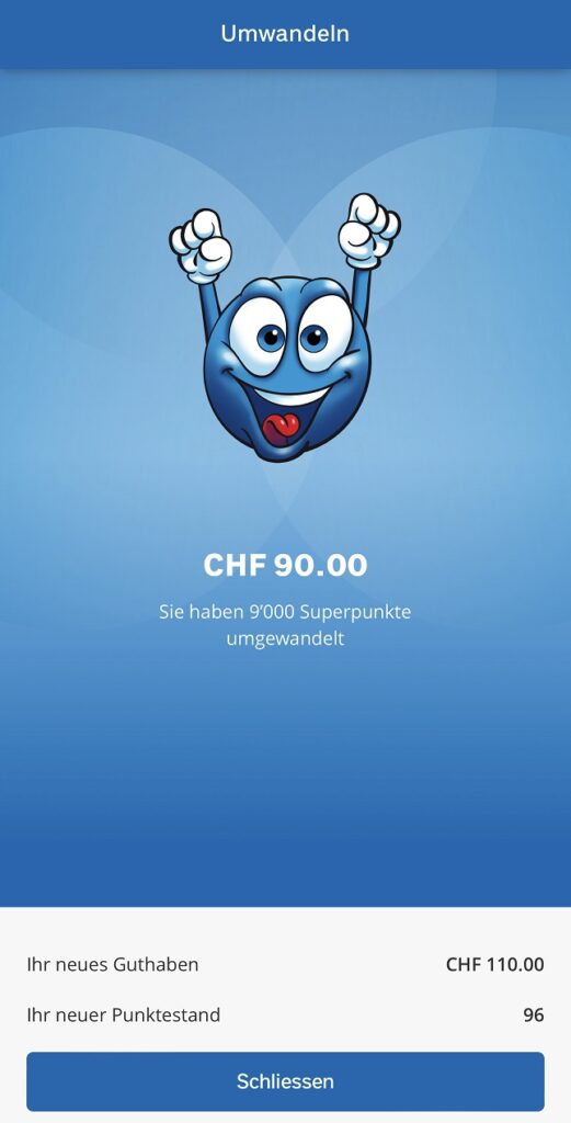 Coop Superpunkte sammeln