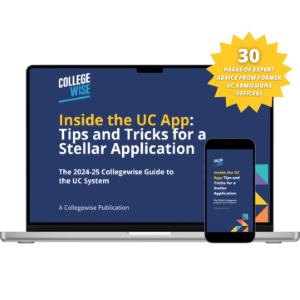 Guide to University of California school application cover image
