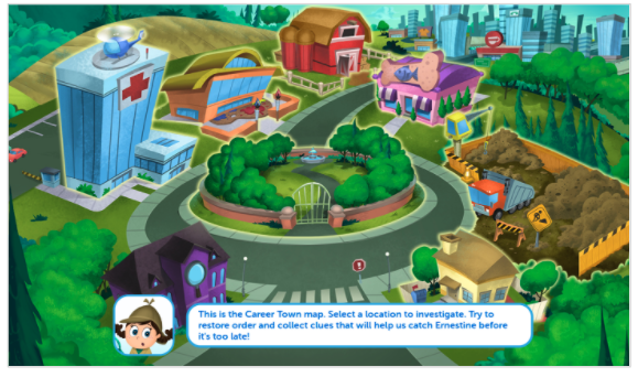 Career Town for Xello K-2